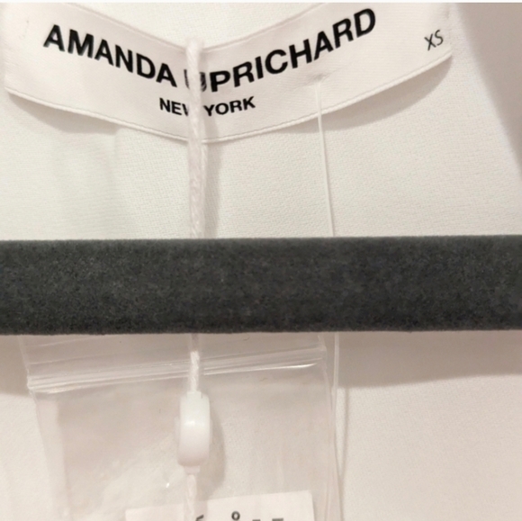 Amanda Uprichard Dress Contessa White Ivory XS Girl Hood Core Bridal - Picture 16 of 16